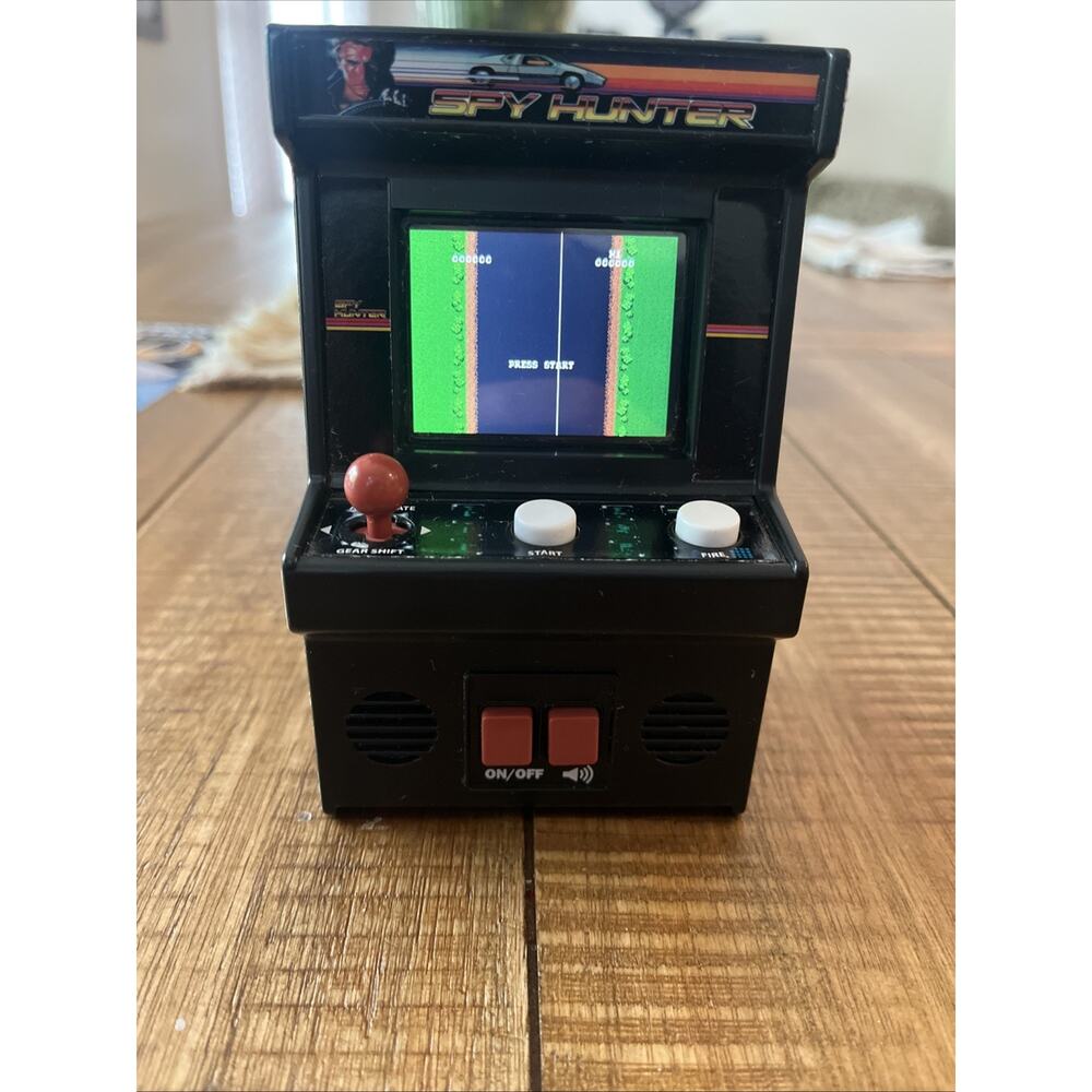 Spy Hunter Retro Mini Arcade Game by Basic Fun Inc #09640 Tested Working - Picture 9 of 9
